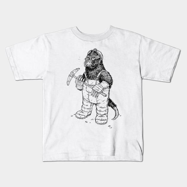 The Miner Kids T-Shirt by AJIllustrates